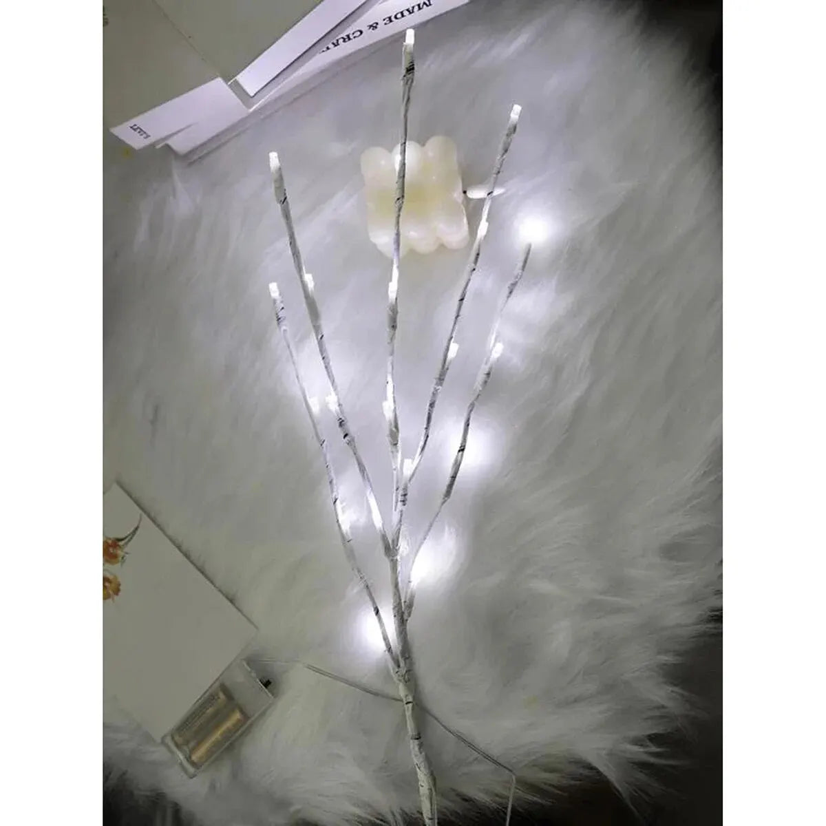 LED Birch Branch Lights | Battery Operated Fairy Lights for Home & Holiday Decor