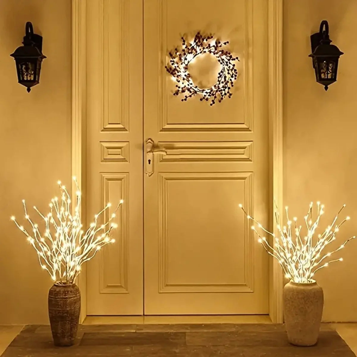 LED Birch Branch Lights | Battery Operated Fairy Lights for Home & Holiday Decor