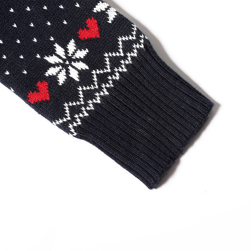 Christmas crew neck printed sweater